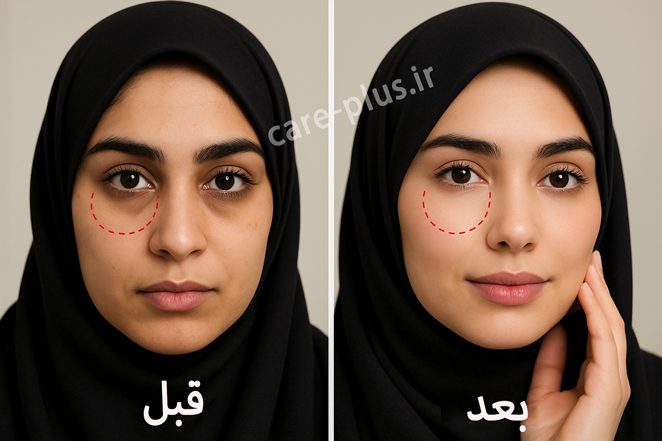 رفع چروک و تیرگی دور چشم کرپلاس 1 - سرم برطرف کننده چروک و تیرگی دور چشم کرپلاس